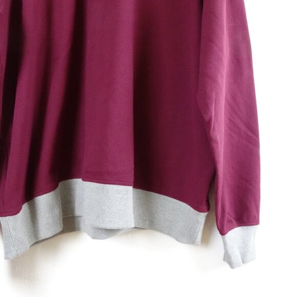 Under Armour Fleece Lined Sweatshirt Big Size 3XL Red Loose Fit - Picture 3 of 6